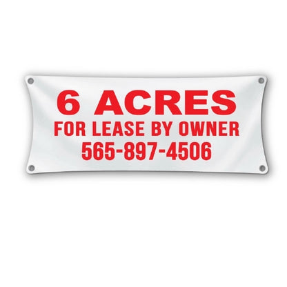 Custom 9' x 19' Vinyl Banners