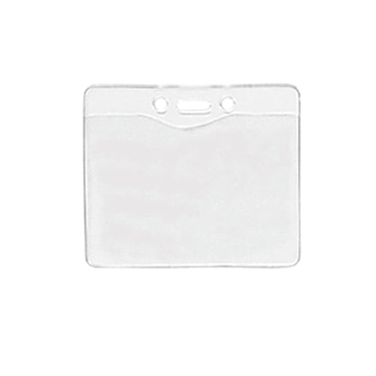 Horizontal Top Load Badge w/Slot/Chain Holes