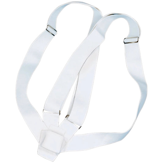 Double Harness Carrying Belts, White Webbing