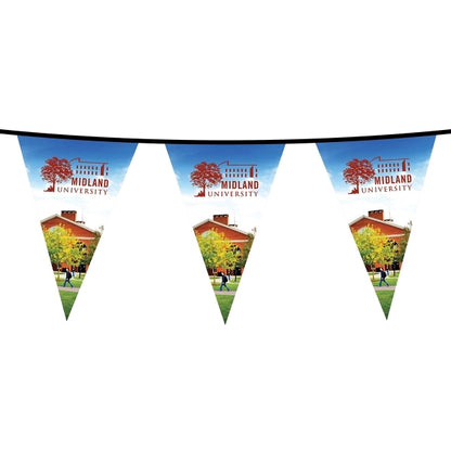 100' PVC Triangular Pennant String