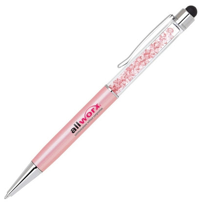 Color Crystal Stylus Pen Combo