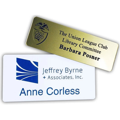 1" x 3" Name Badge - Plastic Engraved