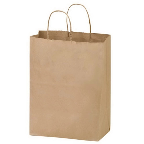 Natural Kraft 2-Bottle Wine Tote in CMYK - Color Evolution
