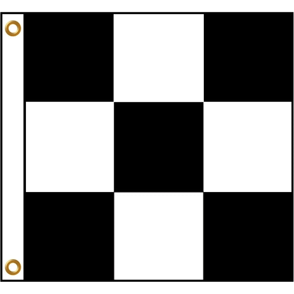 3' x 3' Outdoor Checkered Flag