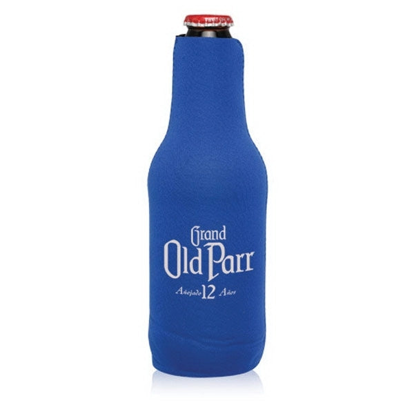 Neoprene Zippered Beer Bottle Custom Coolies