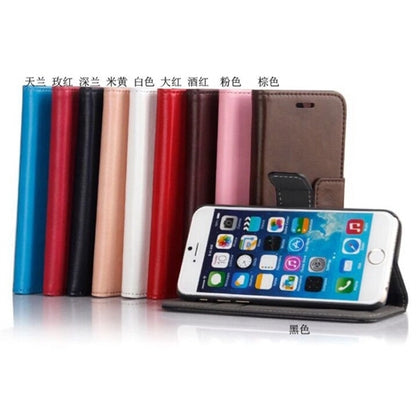 iPhone  SE  7 & 8 Leather Book Case