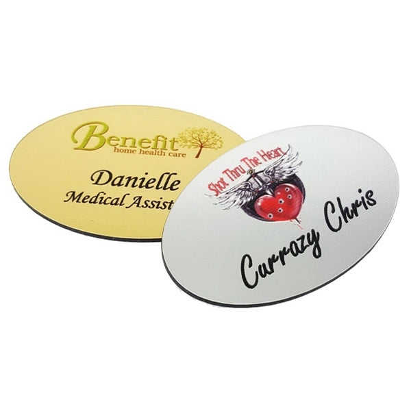 Plastic Name Badge Digitally Printed