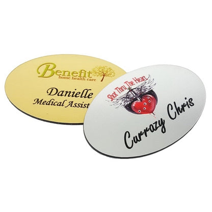 Plastic Name Badge Digitally Printed
