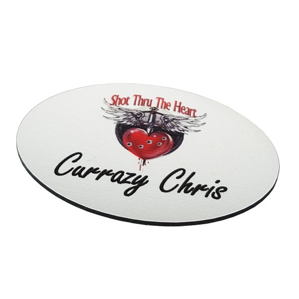 Plastic Name Badge Digitally Printed
