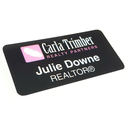 Plastic Name Badge Digitally Printed