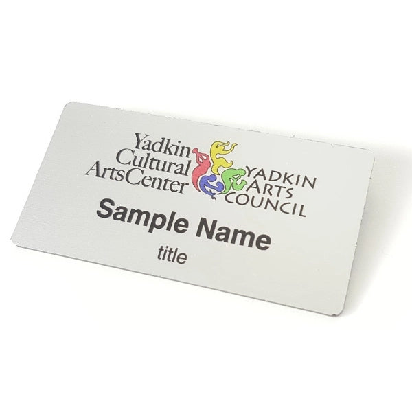 1" x 3" Name Badge Digitally Printed