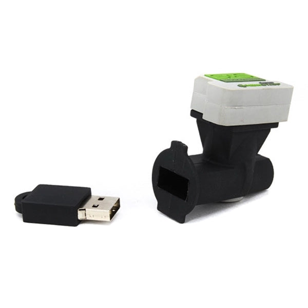 Custom 3D PVC USB Flash Drive - Abstract Auto Parts Shaped