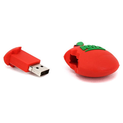 Custom 3D PVC USB Flash Drive - Apple Shaped