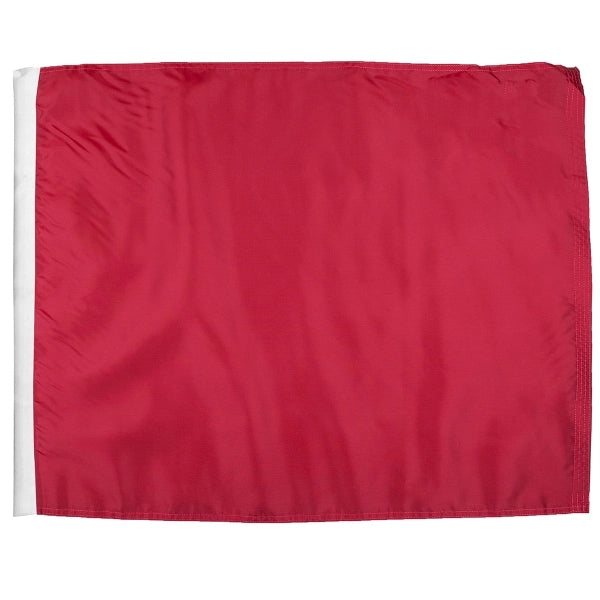 Stop Polyester Auto Racing Flags W/ Pole Sleeve