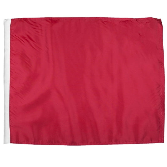 Stop Polyester Auto Racing Flags W/ Pole Sleeve
