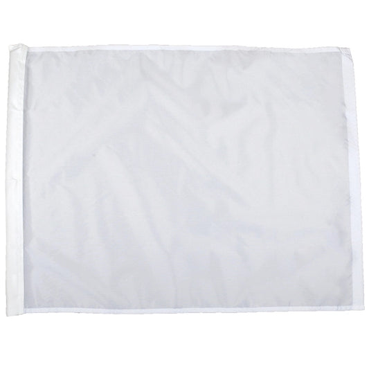 One Lap To Finish Polyester Auto Racing Flags W/ Pole Sleeve