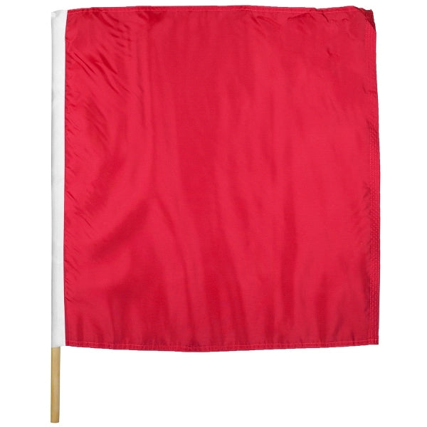 30" x 30'' Stop Polyester Motorcycle Racing Flag