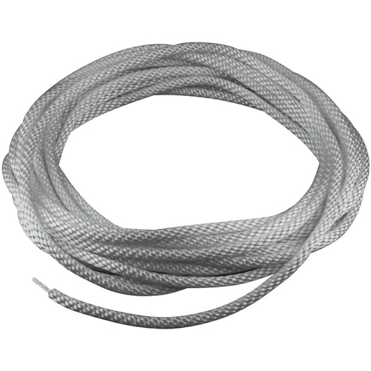 Halyard Rope - Wire Center-1/4" Silver