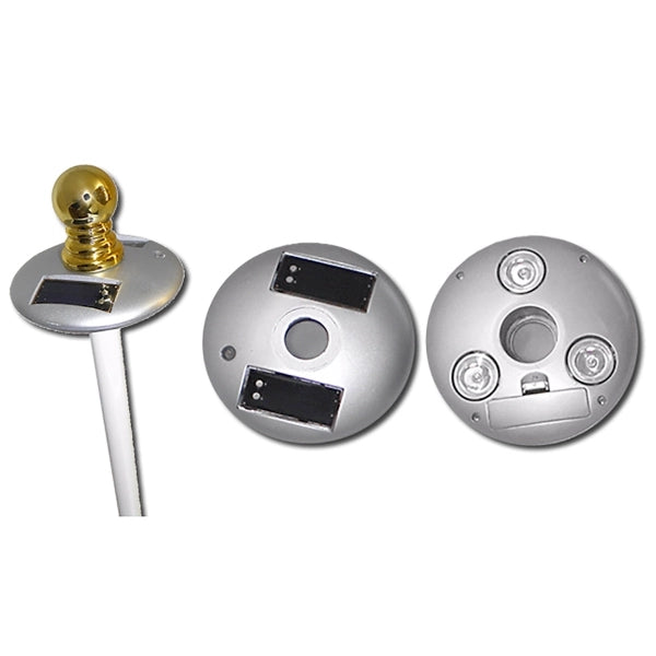 Spinner Pole Solar Light
