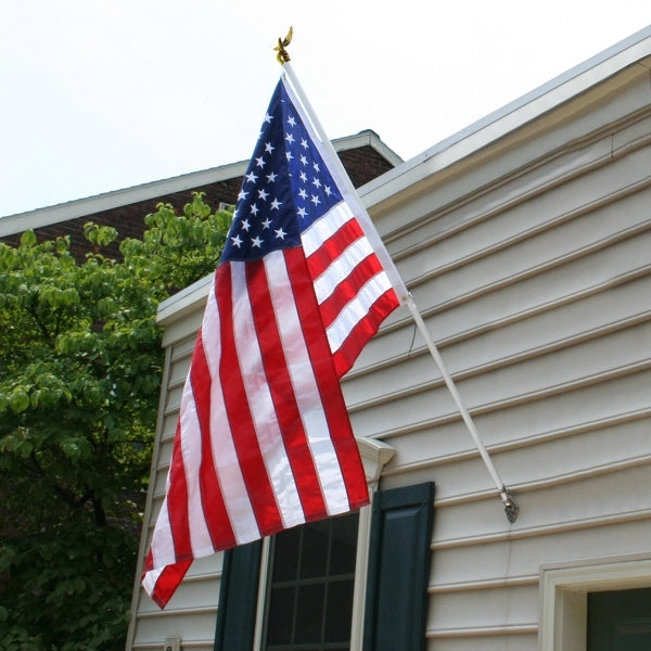 6' Deluxe U.S. Set - White Aluminum