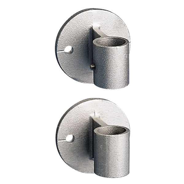 12' Vertical Wall Mounted Flagpole Set with Brackets