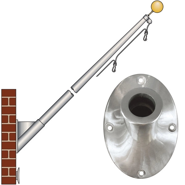 8' Outrigger Wall Mount Series (Eco8)