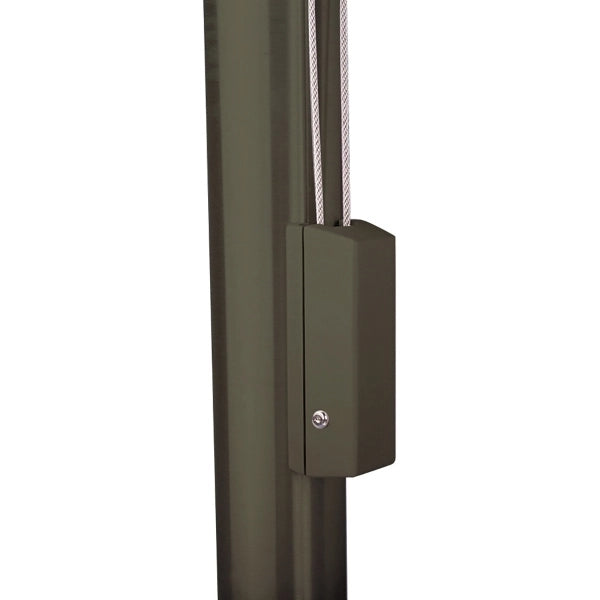 Bronze Cleat Cover Box for 4-12" Diameter Pole