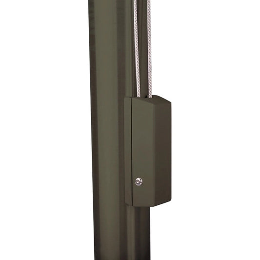Bronze Cleat Cover Box for 4-12" Diameter Pole