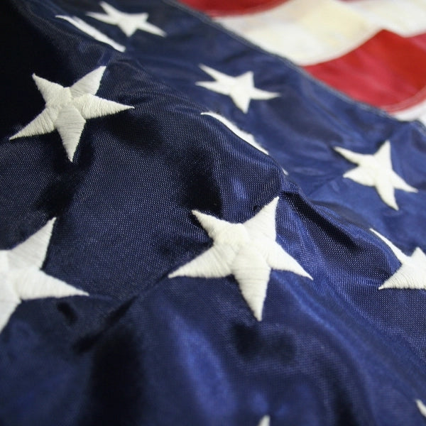 3' x 5' U.S. Outdoor Nylon Flag with H/G (Imported)