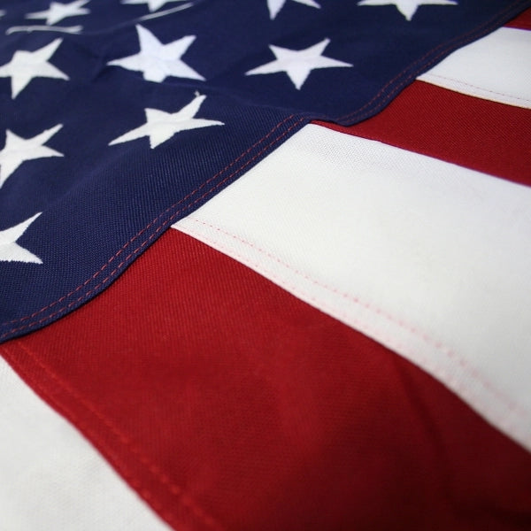 4' x 6' 2-ply Polyester U.S. Flag with H/G (Imported)