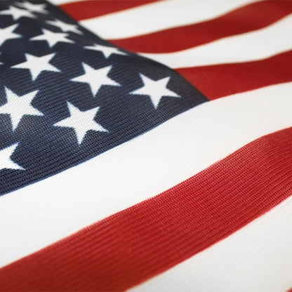 2' x 3' American Flag Printed Knitted Polyester