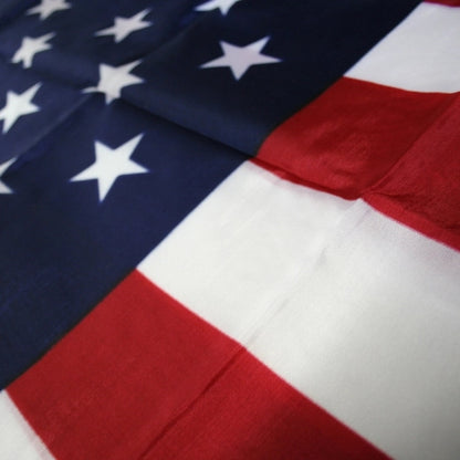3' X 5' Outdoor Printed Cotton U.S. Flag