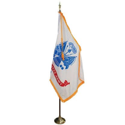7' Pole/ 3' x 5' Flag - Army Indoor Parade Set
