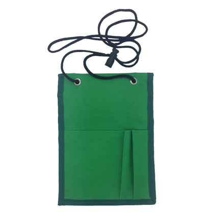 Neck Wallet w/ Flap Top, Adjustable Rope and Pen Holder