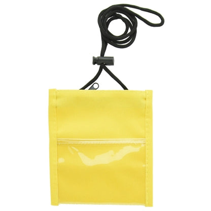 Popular Non-Woven Convention Neck Wallet w/ Rope Lanyard