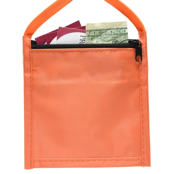 Small Front Window Neck Wallet