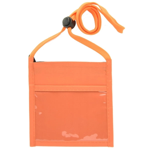 Small Front Window Neck Wallet
