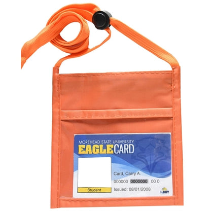 Small Front Window Neck Wallet