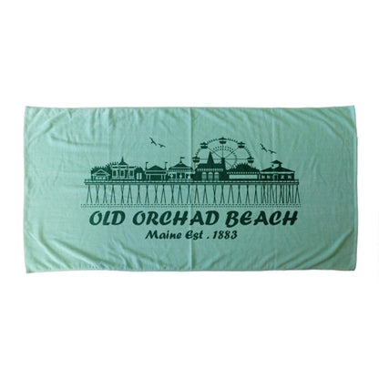 Mint 34x70 Terry Velour Beach Towels.