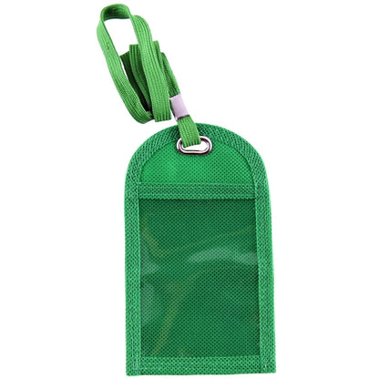 Non-Woven Small Economy Neck wallet 3.5"x2.5" w/ Lanyard
