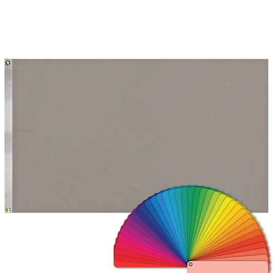 6' x 10' Solid Color Flags with Heading & Grommets