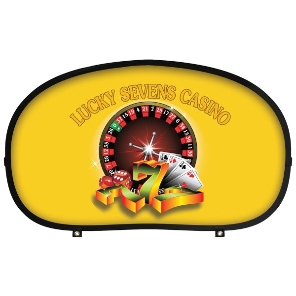47" X 27.55" Horizontal Pop-Up Banner