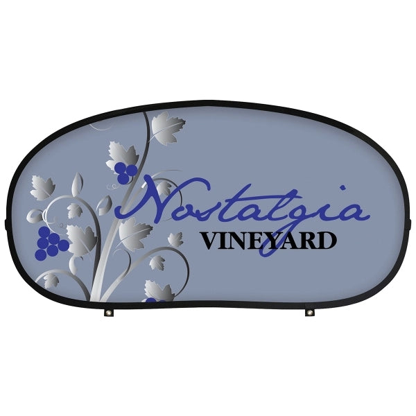78.75" x 39.37" Horizontal Pop-Up Banner