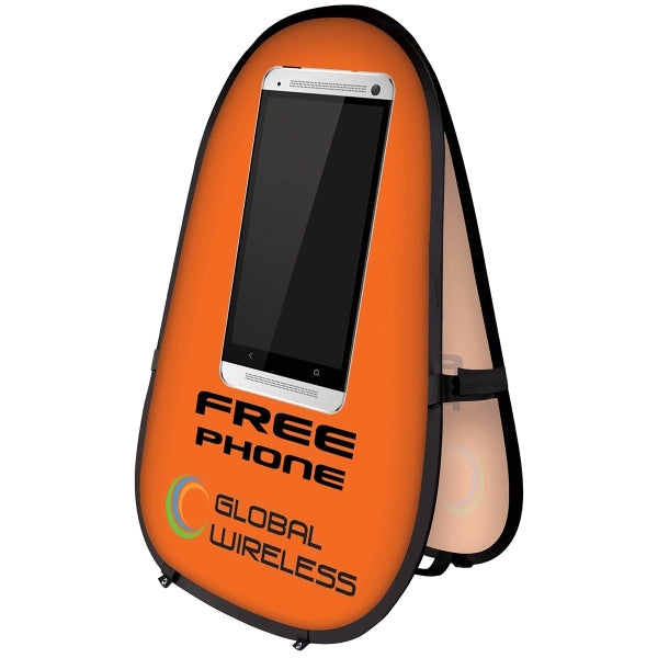 39.37" x 66.9" Vertical Pop-Up Banner
