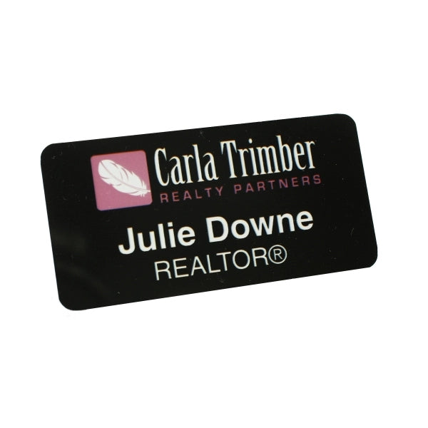1" x 3" Name Badge Digitally Printed