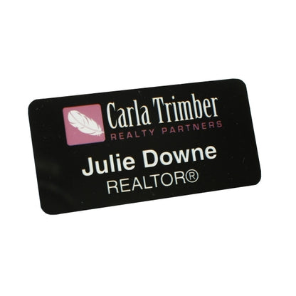 1" x 3" Name Badge Digitally Printed