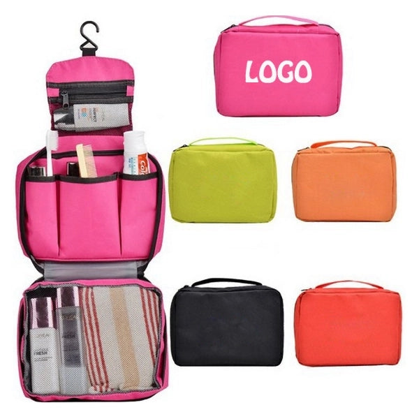 Cosmetic Travel Toiletry Bag With Hook