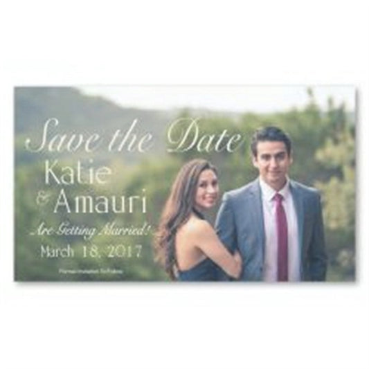 Save The Date Magnet 7 x 4