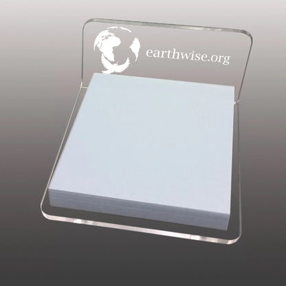 Laser Etched Notepad Holder