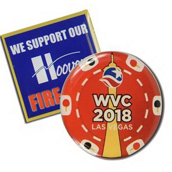 1.25" Custom Lapel Pins - Offset Full Color